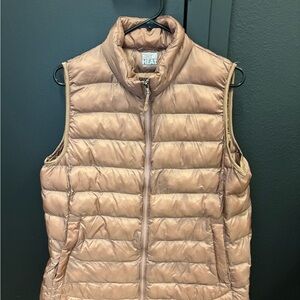 32 Degrees Women's Light Brown Quilted Vest